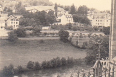 232-Fiume-Gave-visto-dalla-Grotta-di-Massabielle-Pellegrinaggio-a-Lourdes-in-Bicicletta-1956