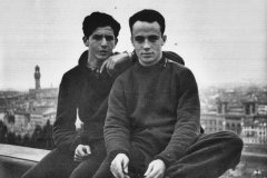 Enzo-e-Giovanni-a-Firenze-Allenamento-in-preparazione-del-Ciclotour-Dolomiti-1955