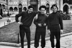 Enzo-Giovanni-Marcello-Firenze-Allenamento-in-preparazione-del-Ciclotour-Dolomiti-1955
