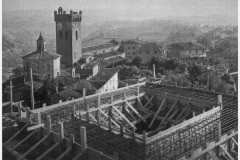 4266anni 1950 - lavori di ricostruzione della rocca . (copia)